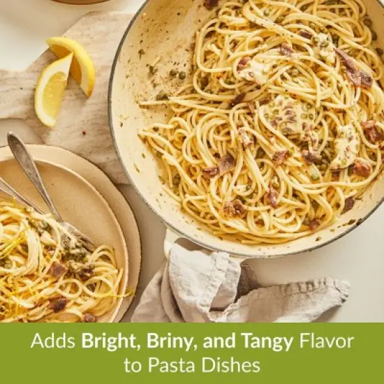 DeLallo Capote Capers in Brine, 4 oz Jar, (4 Pack) image {2}