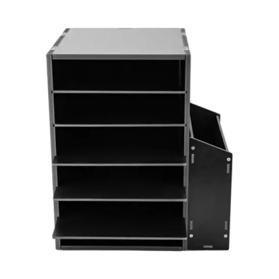 YIYIBYUS Desktop File Holder, File Organizer 7 Storage Compartments image {5}