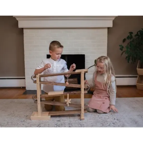 Remley Kids Wooden Marble Flyer - Marbles included image {2}