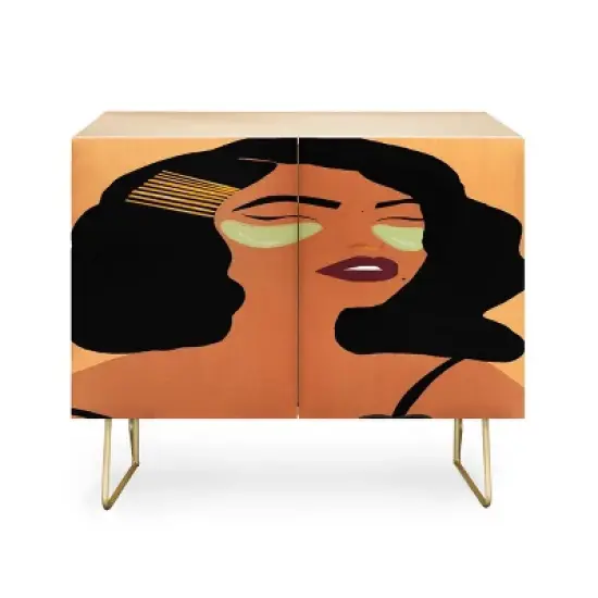 EELISE_NDRI Mean Greens Credenza - Deny Designs image {4}