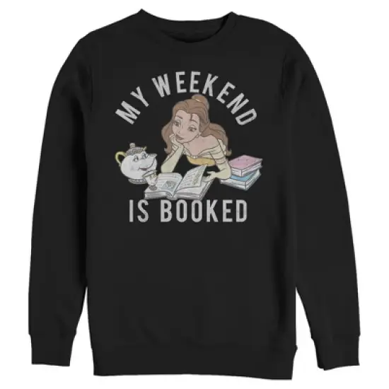 Men's Beauty and the Beast Weekend Booked Sweatshirt image {3}