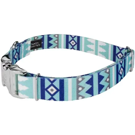 Country Brook Petz Premium Snowy Pines Dog Collar image {3}