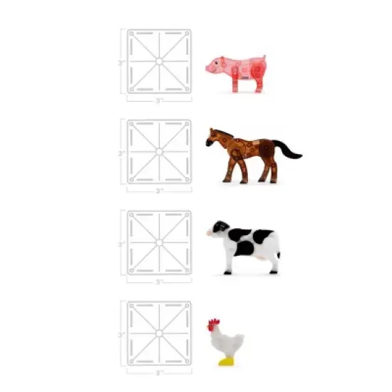 Magna-Tiles Farm Animals image {3}