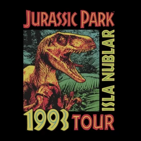 Men's Jurassic Park Raptor '9Isla Nublar Tour Sweatshirt image {1}
