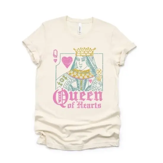 Simply Sage Market Women's Queen Of Hearts Short Sleeve Graphic Tee image {2}