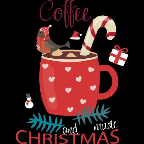 Women's Design By Humans Merry Christmas Treasure box By funkprints Racerback Tank Top image {1}