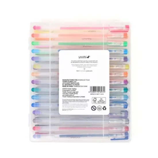 Yoobi&trade; 30pk Gel Pens Set Multicolor image {7}