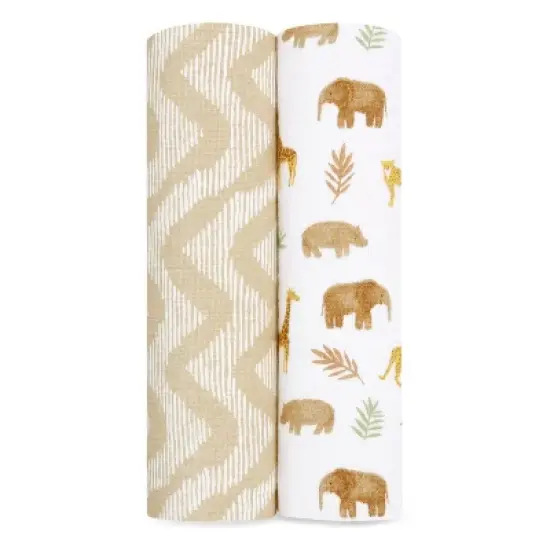 aden + anais Essentials Swaddle Wraps - 2pk image {8}
