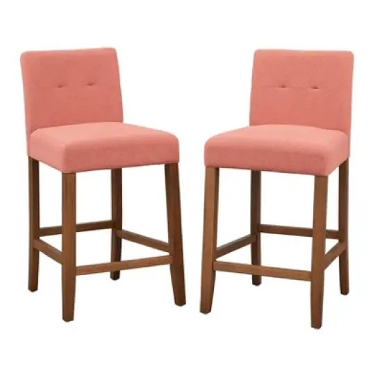24" Set of 2 Crawford Counter Height Barstools - Buylateral image {7}