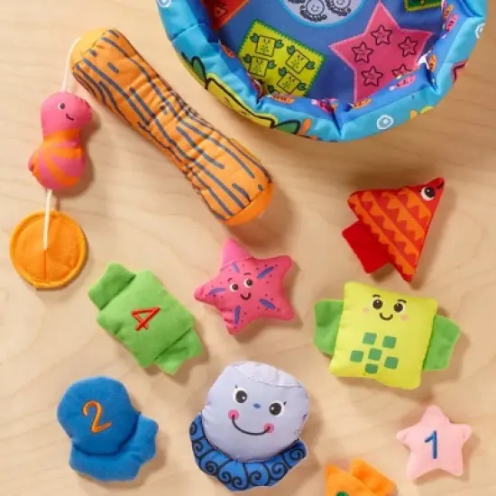 Melissa & Doug K's Kids Fish and Count Learning Game With 8 Numbered Fish to Catch and Release image {8}