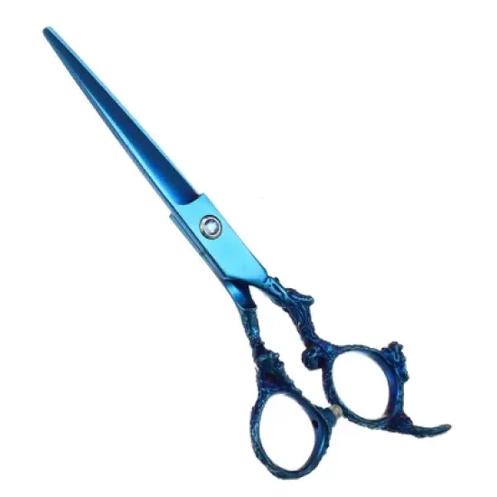 Unique Bargains Hair Scissors, Hair Cutting Scissors, Professional Barber Scissors, Stainless Steel Razor, 6.54" Long image {7}