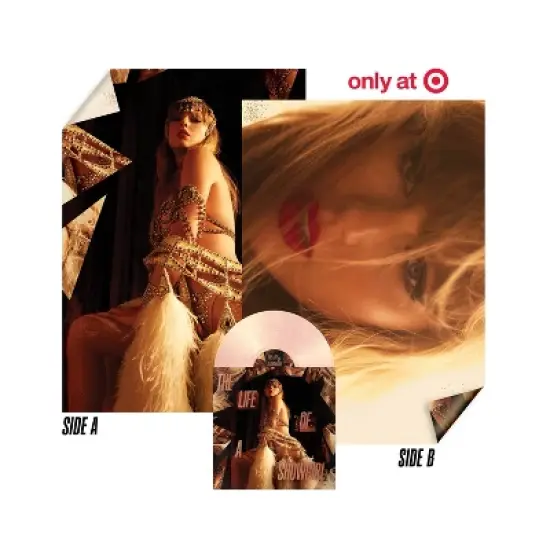 Taylor Swift - The Life of a Showgirl: The Crowd is Your King Edition (Summertime Spritz Pink Shimmer Vinyl, Target Exclusive) image {3}