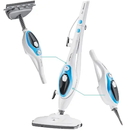PurSteam 10-in-1 Steam Mop, Floor Steamer with Detachable Handheld Steam Cleaner for Tile, Hardwood Floors image {15}