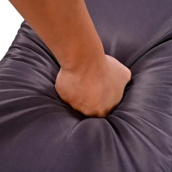 Angel Sar Outdoor Loveseat, 57.1" Patio Loveseat, Wicker Patio Furniture with Grey Cushion image {8}