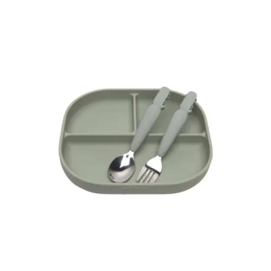 Loulou Lollipop 2pk Kids' Spoon/Fork Set - Alligator image {3}