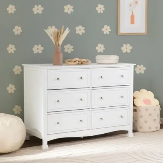 DaVinci Kalani 6 Drawer Double Wide Dresser image {9}