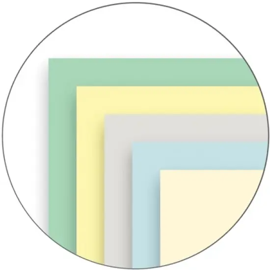 Exact Index Cardstock, 8-1/2 x 11 Inches, 110 lb, Assorted Colors, 250 Sheets image {1}