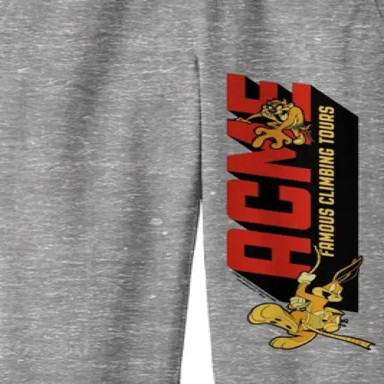 Looney Tunes Taz and Bugs Bunny Acme Famous Climbing Tours Youth Heather Gray Graphic Joggers image {1}