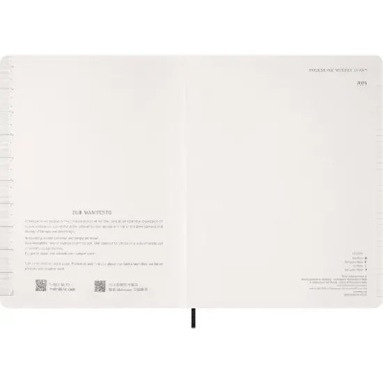 Moleskine Essential Planner 2026 Weekly Vertical XXL Black image {3}