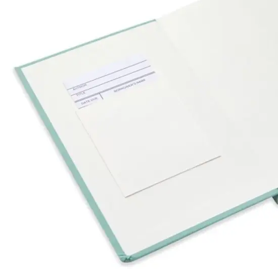 Paper Junkie 250 Pack Blank Library Cards for School Book Checkouts, CDs, DVDs, Vinyl Records, Classroom Supplies, White, 3 x 5 In image {4}