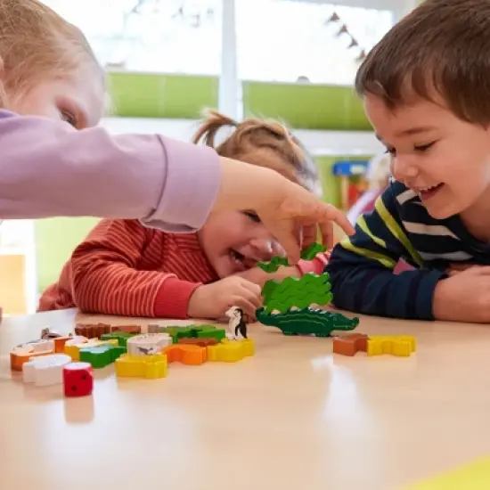 HABA Animal Upon Animal - Classic Wooden Stacking Game: Ultimate Family Board Games for Kids and Adults, Party Games and Fun Dexterity Kids Games 4-8 image {5}