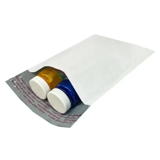 UOFFICE Pack of 250 Poly Bubble Mailer Bags 5"x10"- #00 Pouches with Self-Seal Closure image {7}