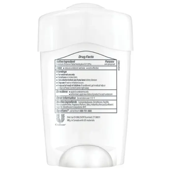 Dove Beauty Clinical Protection Original Clean Women's Solid Antiperspirant & Deodorant Stick - 1.7oz image {1}