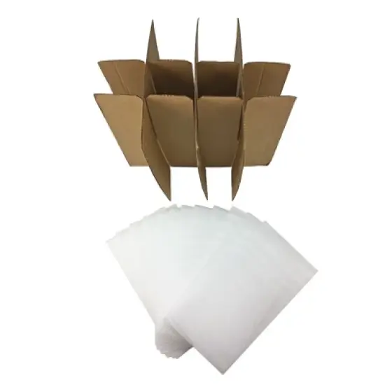 UBMOVE Cell Divider Box Compartments & Foam Pouches for Glasses image {2}