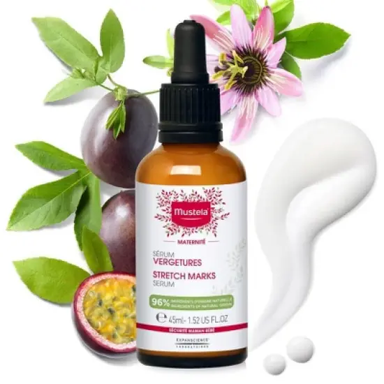 Mustela Stretch Marks Serum Fragrance Free - 1.52 fl oz image {1}