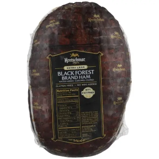 Kretschmar Extra Lean Black Forest Brand Ham - Deli Fresh Sliced - price per lb image {3}
