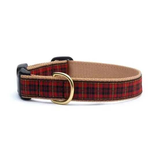 Up Country Fleet Street Plaid Dog Collar image {2}