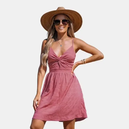 Women's Twisted Cutout Cami Dress - Cupshe image {7}