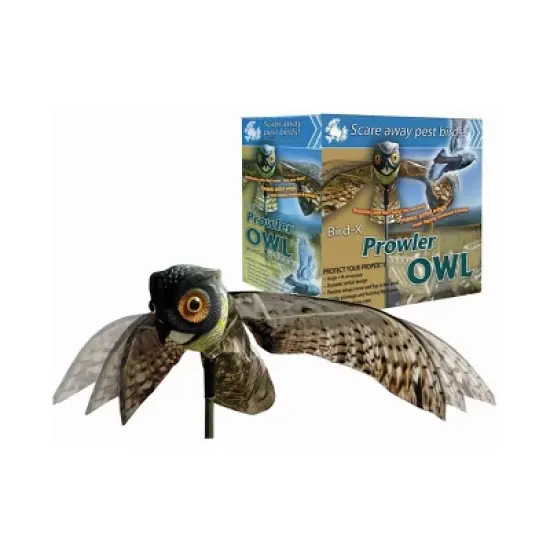 2pk 23" Prowler Owl Decoy With Wings - Bird-X image {2}