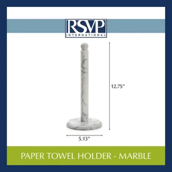 Rsvp Paper Towel Holder - Marble image {7}