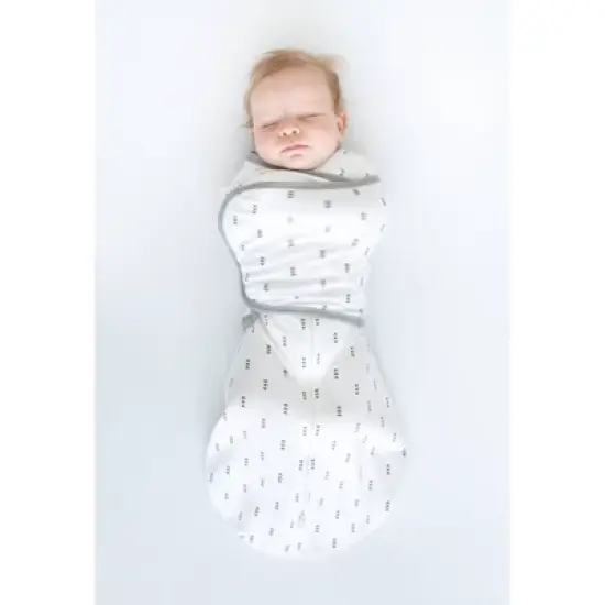 SwaddleDesigns Omni Swaddle Sack Swaddle Wrap - White - S - 0-3 Months image {4}