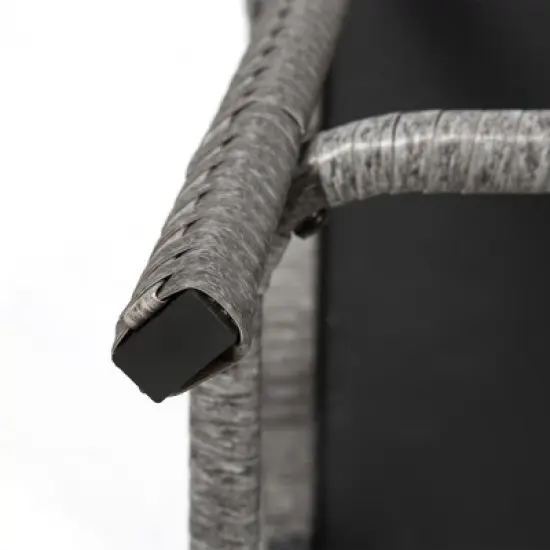 WestinTrends  3-Piece Outdoor Patio Conversation Set, Gray/Beige image {8}