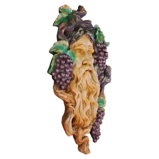 Design Toscano God of the Grape Harvest Wall Sculpture image {2}