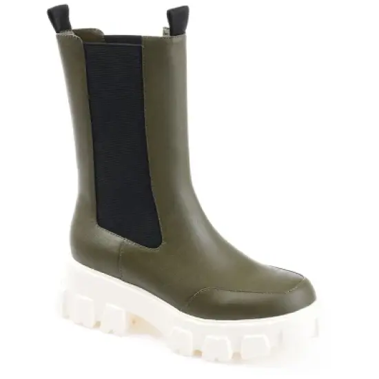 Journee Collection Womens Vista Tru Comfort Foam Pull On Block Heel Booties image {10}