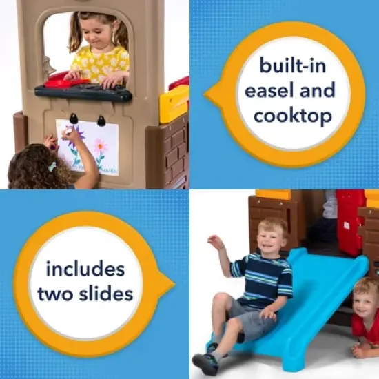 Simplay3 Young Explorers Indoor / Outdoor 4 Piece Modular Play System (4 Boxes) Dome Climber image {2}