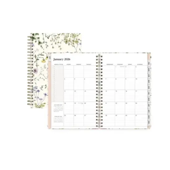 Blue Sky The Everygirl Weekly/Monthly Planning Calendar 5"x8" Poetry Matte Hardcover image {3}