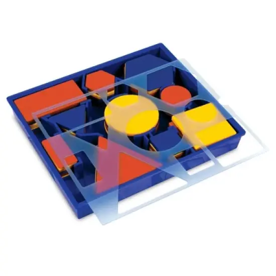 Learning Resources Attribute Blocks Desk Set image {5}