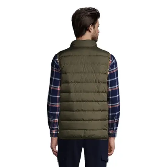 Lands' End Men's Down Puffer Vest image {2}