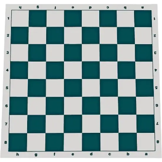 WE Games Complete Tournament Chess Set, Triple Weighted Chess Pieces with Green Roll-up Chess Board and Travel Canvas Bag image {4}