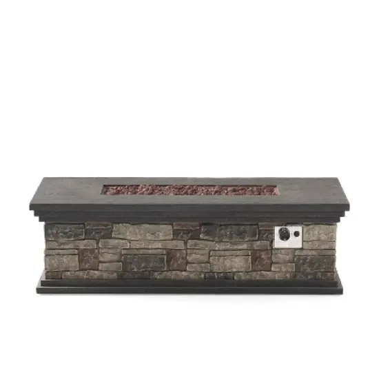 RECTANGLE MGO FIRE PIT - 50 000 BTU image {12}