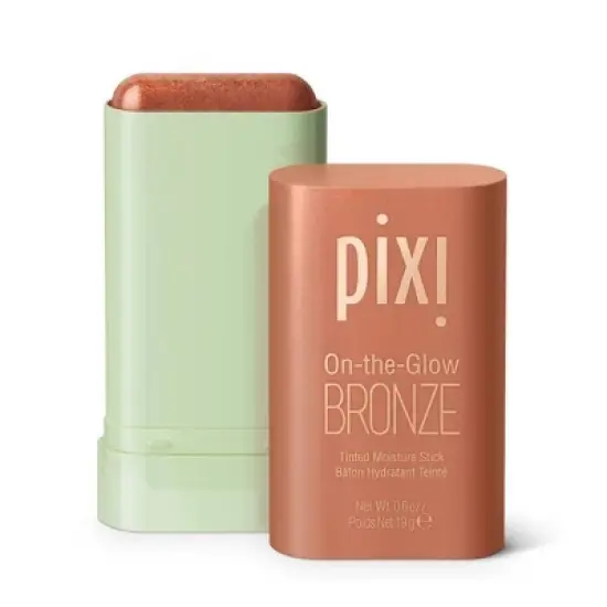 Pixi On The Glow Bronze Tinted Moisturizer Stick Bronzer - 0.6oz image {18}
