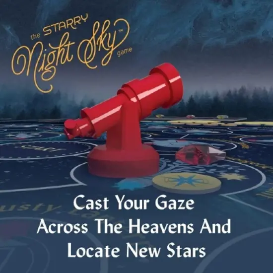 Buffalo Games Starry Night Sky Constellation Exploration Board Game, Ages 10 and Up image {2}