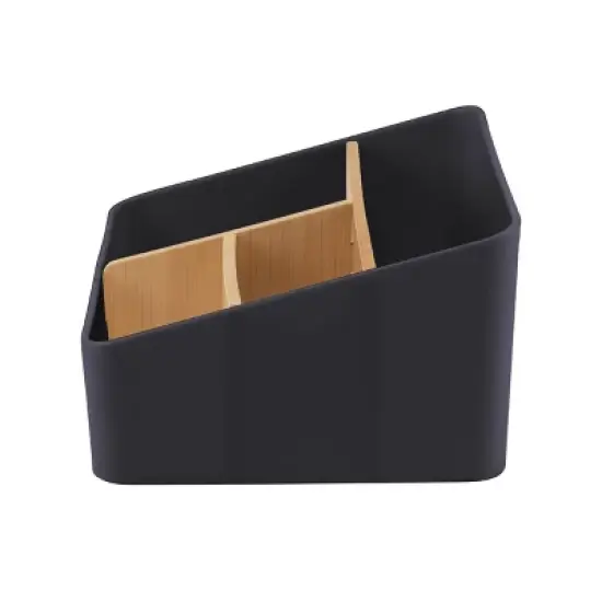 Thinkspace 4 Compartment Storage Black image {2}