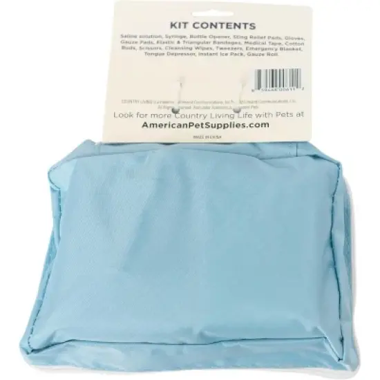 Country Living 50-Piece Pet Travel First Aid Kit for Emergencies, Safety, Adventure & On-the-Go Pet Care &ndash; Essential Kit image {2}