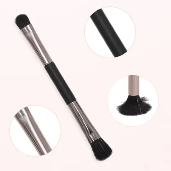 Unique Bargains Portable Makeup Brush Set 5 Pcs image {3}