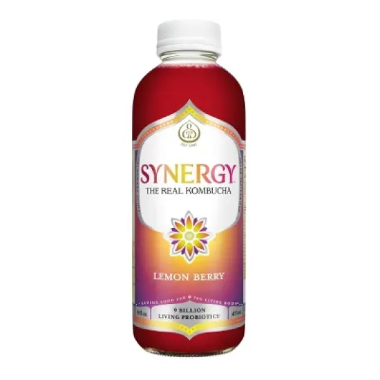 Synergy The Real Kombucha, Lemonberry &ndash; 16 fl oz image {10}